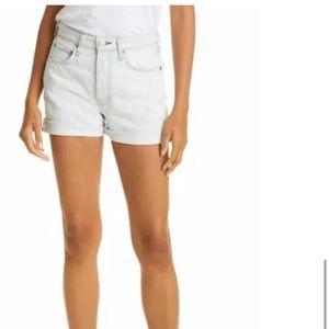 Rag & bone maya high-rise shorts size 25